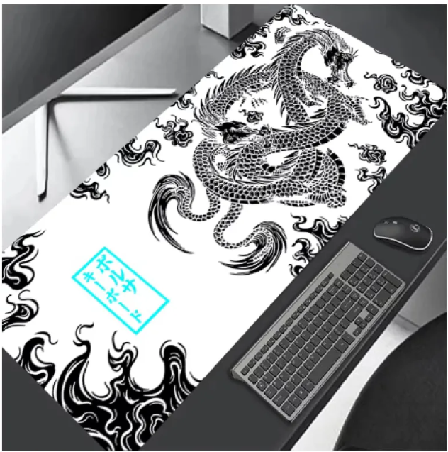 Dragon Patterned Mouse Pad
