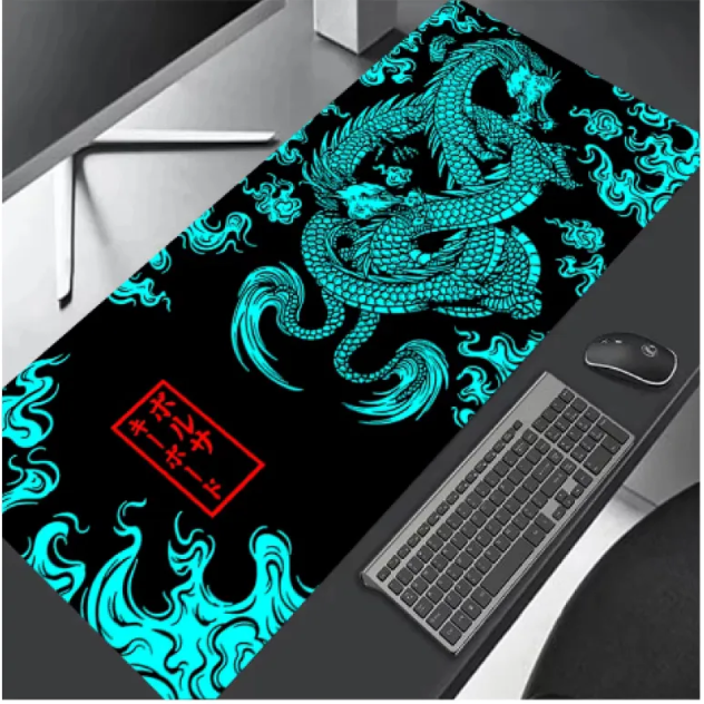 Dragon Patterned Mouse Pad