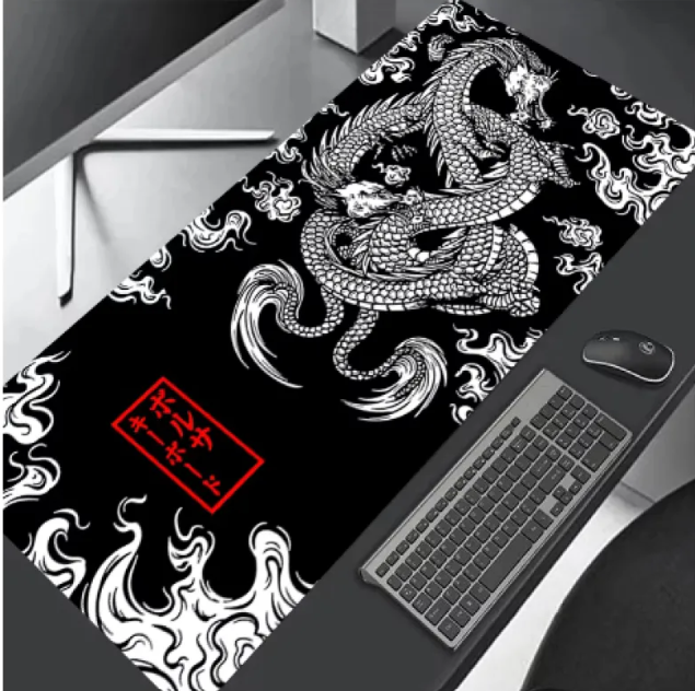 Dragon Patterned Mouse Pad