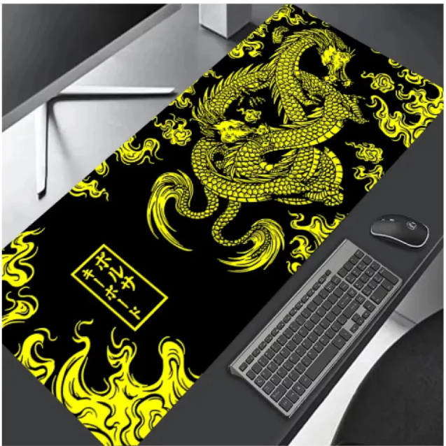 Dragon Patterned Mouse Pad